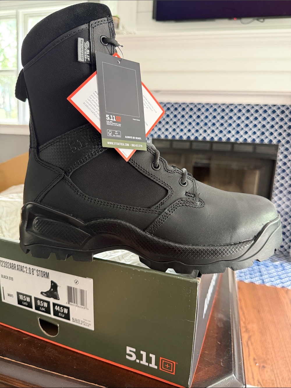 5.11 Tactical Black Men's Storm Tactical Boot